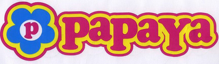 P PAPAYA logo