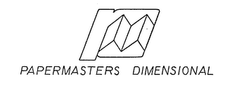 P PAPERMASTERS DIMENSIONAL logo