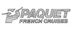 P PAQUET FRENCH CRUISES logo