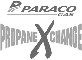 P PARACO GAS PROPANE X CHANGE logo