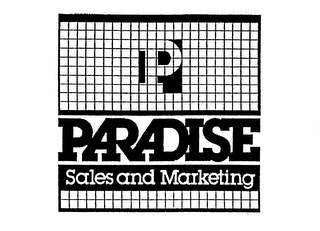 P PARADISE SALES AND MARKETING logo