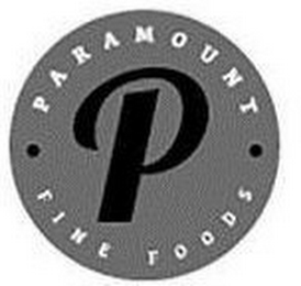 · P · PARAMOUNT FINE FOODS logo