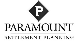 P PARAMOUNT SETTLEMENT PLANNING logo