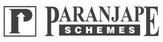 P PARANJAPE SCHEMES logo