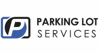 P PARKING LOT SERVICES logo