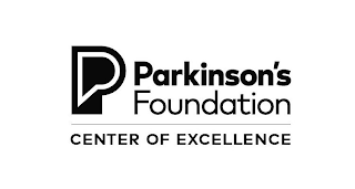 P PARKINSON'S FOUNDATION CENTER OF EXCELLENCE logo