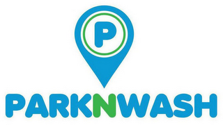 P PARKNWASH logo