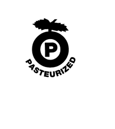 P PASTEURIZED logo