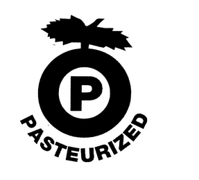 P PASTEURIZED logo