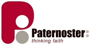 P PATERNOSTER THINKING FAITH logo