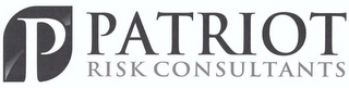 P PATRIOT RISK CONSULTANTS logo