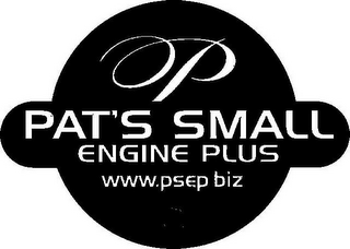 P PAT'S SMALL ENGINE PLUS WWW.PSEP.BIZ logo