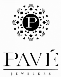 P PAVÉ JEWELERS logo