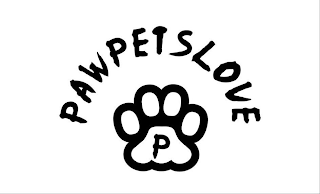P PAWPETSLOVE logo