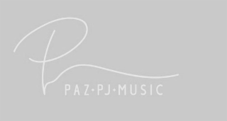 P PAZ + PJ + MUSIC logo