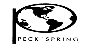 P PECK SPRING logo