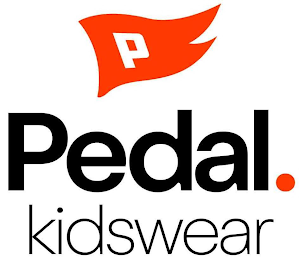 P PEDAL KIDSWEAR logo