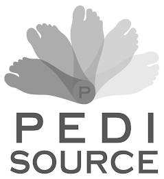 P PEDI SOURCE logo