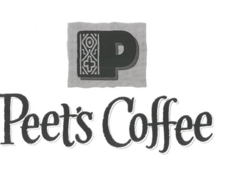 P PEET'S COFFEE logo