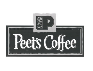 P PEET'S COFFEE logo