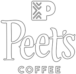 P PEET'S COFFEE logo