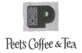 P PEET'S COFFEE & TEA logo
