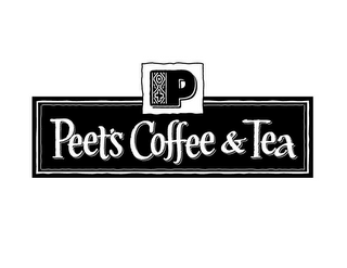 P PEET'S COFFEE & TEA logo