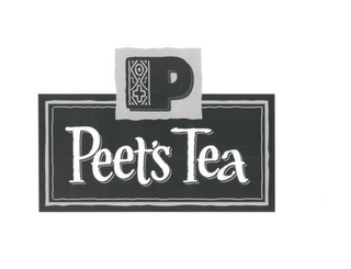 P PEET'S TEA logo