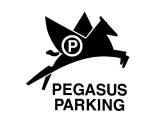 P PEGASUS PARKING logo
