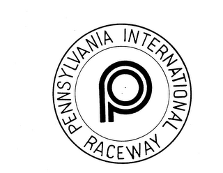 P PENNSYLVANIA INTERNATIONAL RACEWAY logo