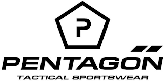 P PENTAGON TACTICAL SPORTSWEAR logo
