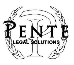 P PENTE LEGAL SOLUTIONS logo