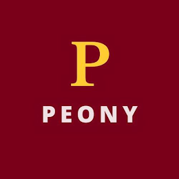 P PEONY logo