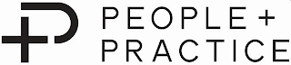 P PEOPLE + PRACTICE logo