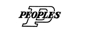 P PEOPLES logo