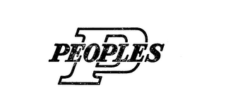P PEOPLES logo