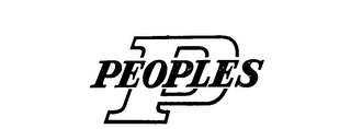 P PEOPLES logo