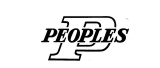 P PEOPLES logo