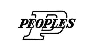 P PEOPLES logo