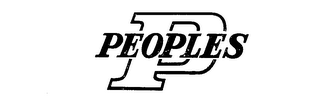 P PEOPLES logo