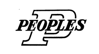 P PEOPLES logo
