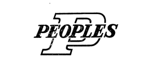P PEOPLES logo