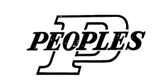 P PEOPLES logo