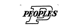 P PEOPLES logo