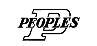 P PEOPLES logo