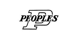 P PEOPLES logo