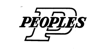 P PEOPLES logo