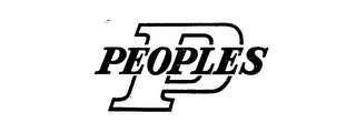 P PEOPLES logo