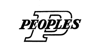 P PEOPLES logo