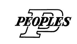 P PEOPLES logo